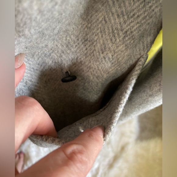 Vintage Deadstock Women’s Wool Blazer by Kmart, Grey, Size 8 | Mint Condition! - Picture 7 of 12